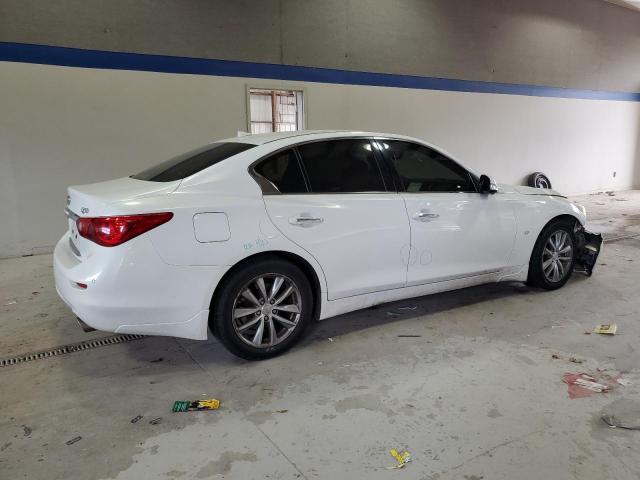 JN1BV7AR7EM695080 - 2014 INFINITI Q50 BASE WHITE photo 3