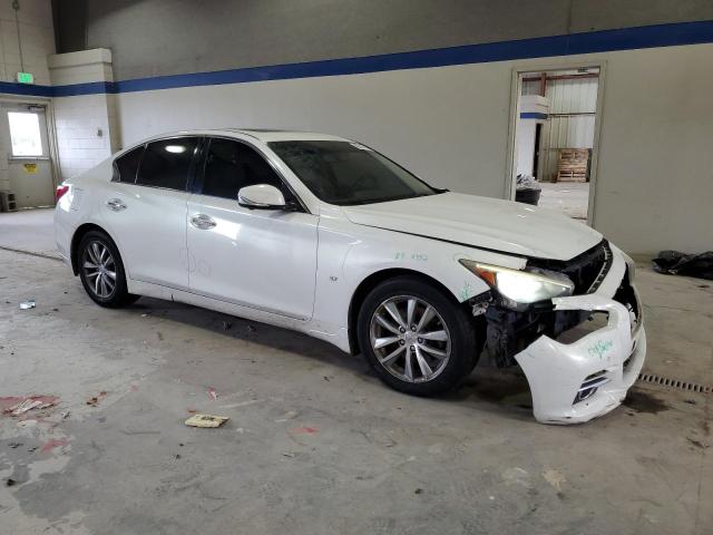 JN1BV7AR7EM695080 - 2014 INFINITI Q50 BASE WHITE photo 4