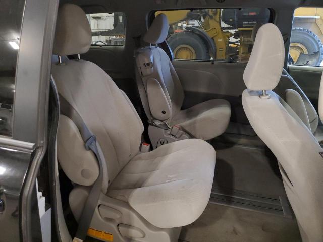5TDKK3DC1CS265097 - 2012 TOYOTA SIENNA LE შავი ფოტო 11
