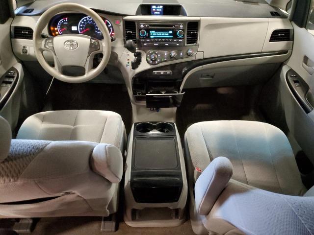 5TDKK3DC1CS265097 - 2012 TOYOTA SIENNA LE შავი ფოტო 8