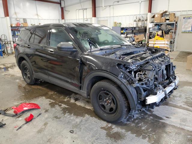 1FM5K8AB0MGA86479 - 2021 FORD EXPLORER POLICE INTERCEPTOR 黑色 照片 4