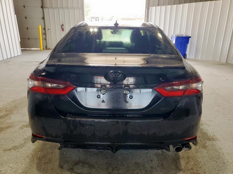 4T1G11AK6RU257473 - 2024 TOYOTA CAMRY SE NIGHT SHADE BLACK photo 6