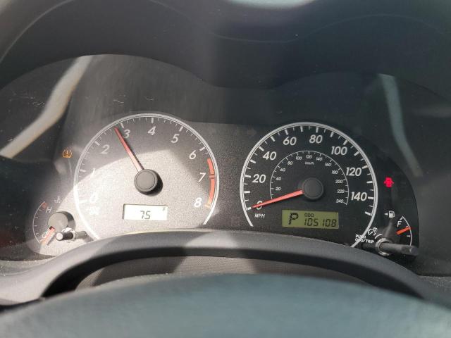 2T1BU4EE4BC747876 - 2011 TOYOTA COROLLA BASE 灰色 照片 9