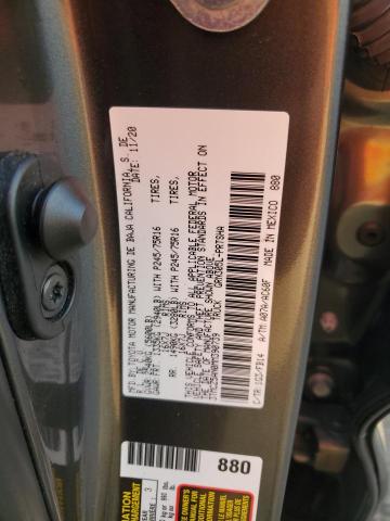 3TMCZ5AN0MM390739 - 2021 TOYOTA TACOMA DOUBLE CAB 灰色 照片 12