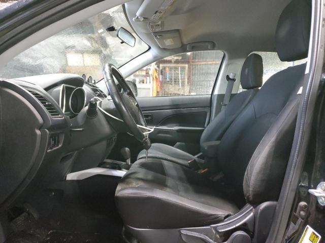 4A4AR3AU3EE024275 - 2014 MITSUBISHI OUTLANDER ES შავი ფოტო 7