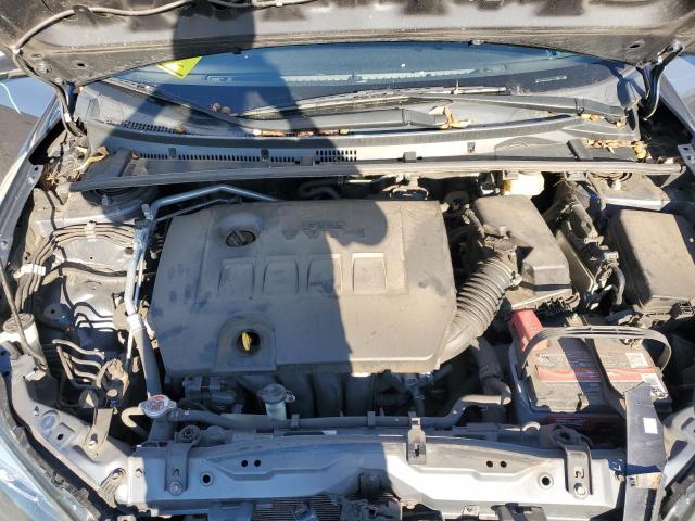 2T1BURHE6JC992623 - 2018 TOYOTA COROLLA L GRAY photo 11