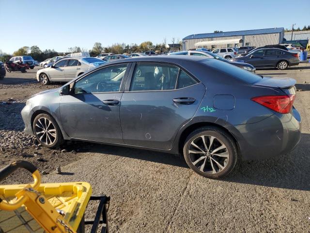 2T1BURHE6JC992623 - 2018 TOYOTA COROLLA L GRAY photo 2