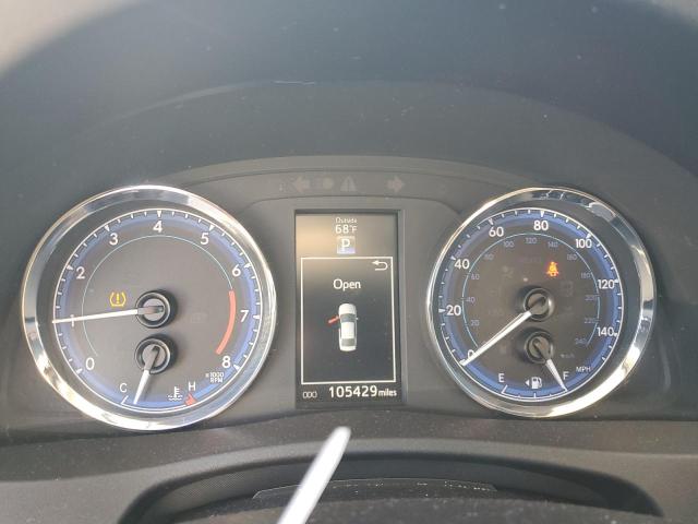 2T1BURHE6JC992623 - 2018 TOYOTA COROLLA L GRAY photo 9