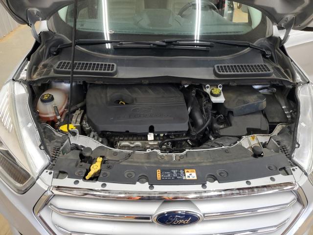 1FMCU9HD9JUA98707 - 2018 FORD ESCAPE SEL SILVER photo 12