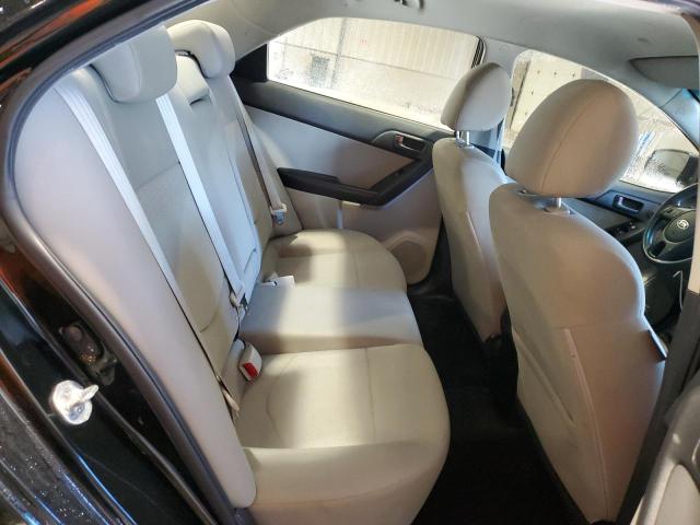 KNAFU4A29B5368671 - 2011 KIA FORTE EX შავი ფოტო 10