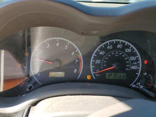 1NXBU4EE9AZ365226 - 2010 TOYOTA COROLLA BASE ნაცრისფერი ფოტო 9