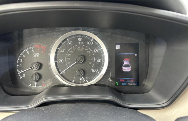 JTDEPMAE3MJ123908 - 2021 TOYOTA COROLLA LE BLUE photo 8