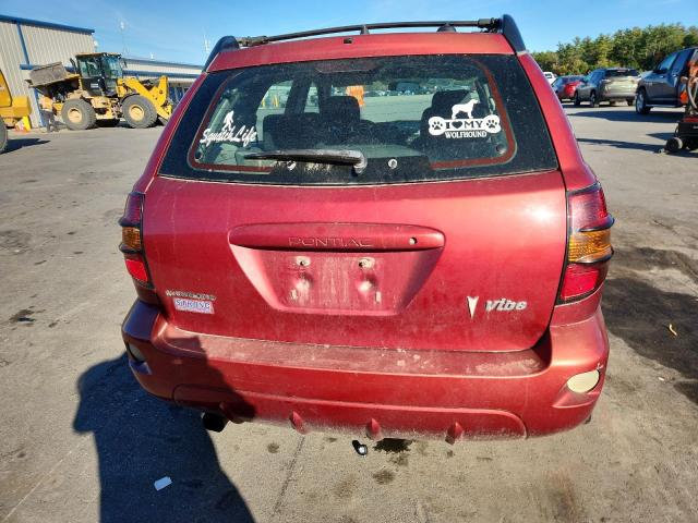 5Y2SM62844Z453770 - 2004 PONTIAC VIBE წითელი ფოტო 6