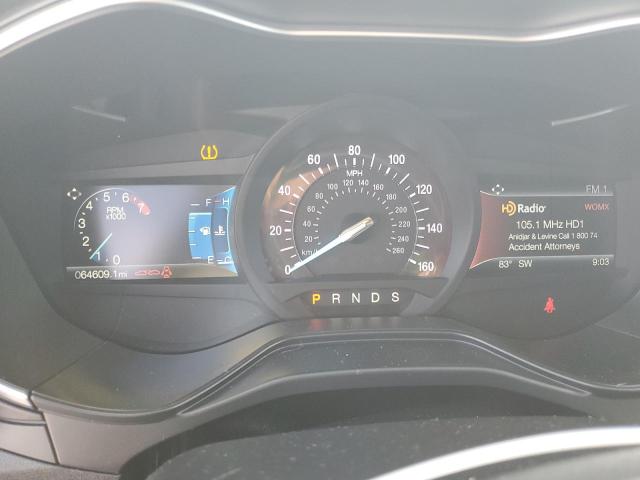 3FA6P0D92KR187104 - 2019 FORD FUSION TITANIUM Rojo foto 9