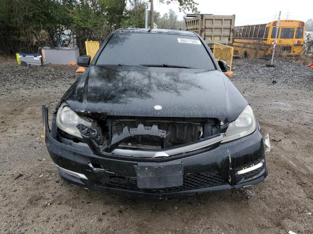 WDDGF8AB2DR244641 - 2013 MERCEDES-BENZ C 300 4MATIC BLACK photo 5