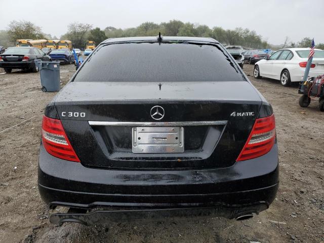 WDDGF8AB2DR244641 - 2013 MERCEDES-BENZ C 300 4MATIC BLACK photo 6