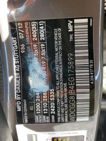 WDCGG8JB4EG175899 - 2014 MERCEDES-BENZ GLK 350 4MATIC TAN photo 13