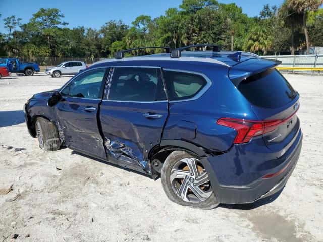 5NMS24AJ2PH592822 - 2023 HYUNDAI SANTA FE SEL BLUE photo 2