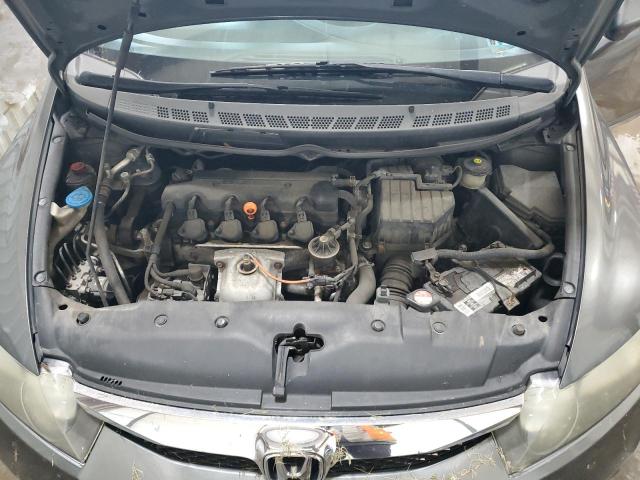 2HGFA16539H328085 - 2009 HONDA CIVIC LX Մոխրագույն լուսանկար 11