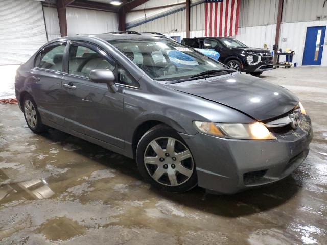 2HGFA16539H328085 - 2009 HONDA CIVIC LX Մոխրագույն լուսանկար 4