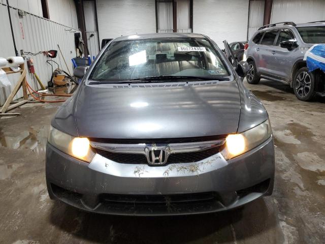 2HGFA16539H328085 - 2009 HONDA CIVIC LX Մոխրագույն լուսանկար 5