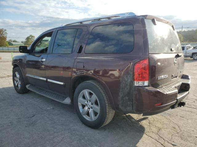 5N1AA0NF9EN612718 - 2014 NISSAN ARMADA PLATINUM 栗色 照片 2