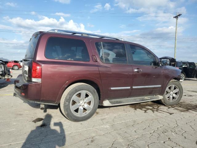 5N1AA0NF9EN612718 - 2014 NISSAN ARMADA PLATINUM 栗色 照片 3