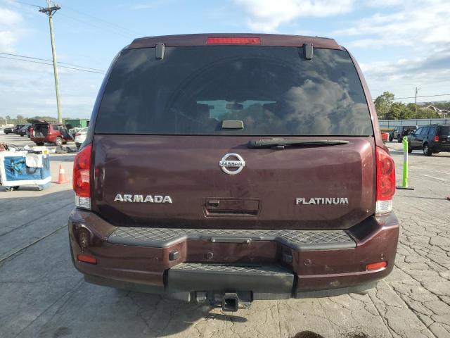 5N1AA0NF9EN612718 - 2014 NISSAN ARMADA PLATINUM 栗色 照片 6