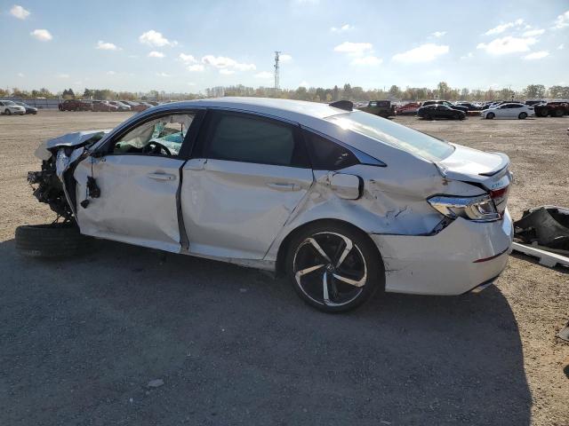 1HGCV1F33MA801416 - 2021 HONDA ACCORD SPORT WHITE photo 2