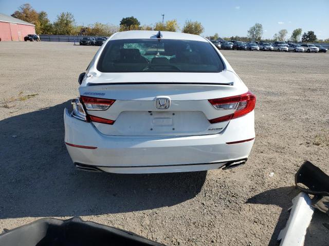 1HGCV1F33MA801416 - 2021 HONDA ACCORD SPORT WHITE photo 6
