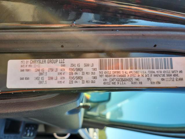 1D4PT4GK3BW604925 - 2011 DODGE NITRO HEAT გრაფიტი ფოტო 13