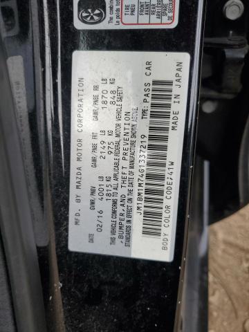 JM1BM1M74G1337219 - 2016 MAZDA 3 TOURING Qara foto 12
