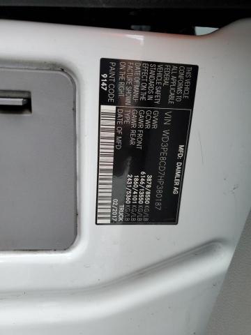 WD3PE8CD7HP380187 - 2017 MERCEDES-BENZ SPRINTER 2500 Blanc photo 13