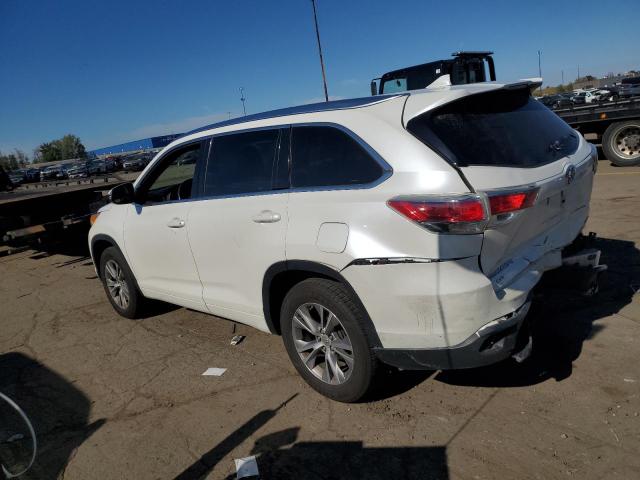 5TDKKRFH0ES010214 - 2014 TOYOTA HIGHLANDER XLE Ağ foto 2