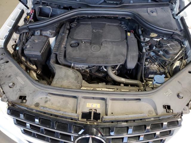 4JGDA5HB8DA232892 - 2013 MERCEDES-BENZ ML 350 4MATIC WHITE photo 12