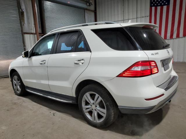 4JGDA5HB8DA232892 - 2013 MERCEDES-BENZ ML 350 4MATIC WHITE photo 2