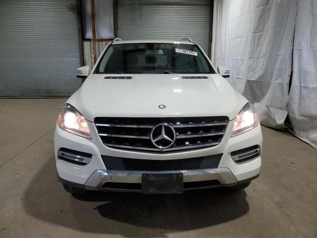 4JGDA5HB8DA232892 - 2013 MERCEDES-BENZ ML 350 4MATIC WHITE photo 5