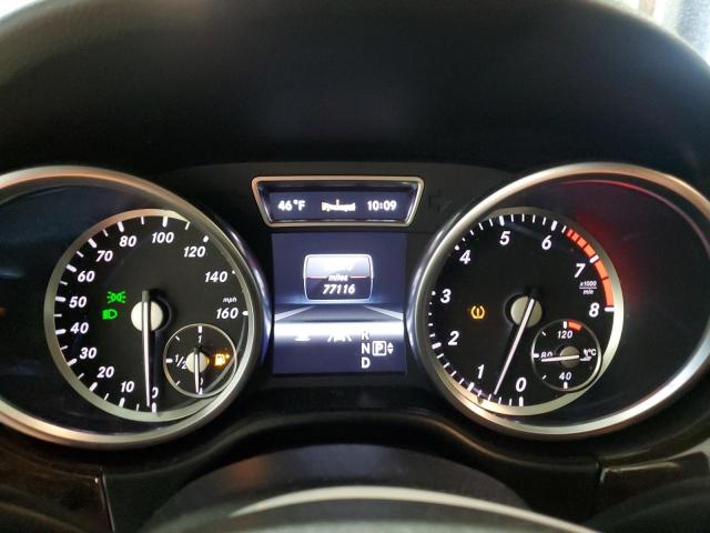 4JGDA5HB8DA232892 - 2013 MERCEDES-BENZ ML 350 4MATIC WHITE photo 9