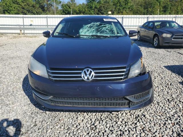 1VWAH7A33CC109244 - 2012 VOLKSWAGEN PASSAT S BLUE photo 5