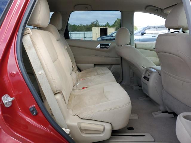 5N1AR2MN6FC691095 - 2015 NISSAN PATHFINDER S RED photo 11