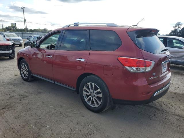 5N1AR2MN6FC691095 - 2015 NISSAN PATHFINDER S RED photo 2