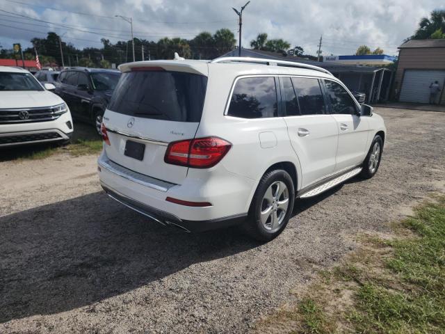 4JGDF6EEXHA859492 - 2017 MERCEDES-BENZ GLS 450 4MATIC WHITE photo 4