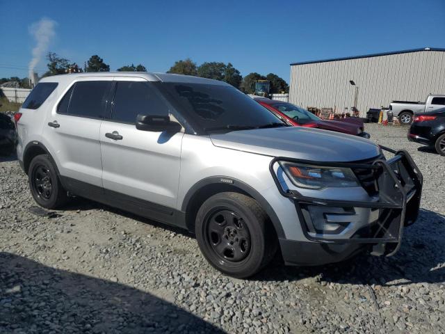 1FM5K8AR5GGC92589 - 2016 FORD EXPLORER POLICE INTERCEPTOR SILVER photo 4