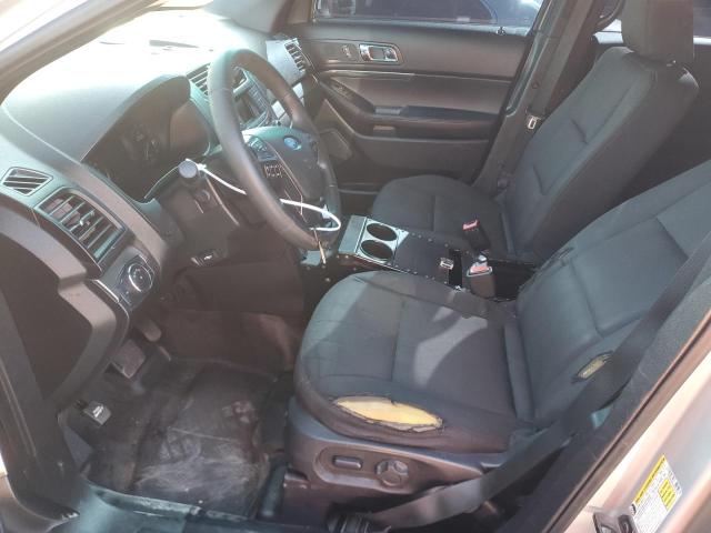 1FM5K8AR5GGC92589 - 2016 FORD EXPLORER POLICE INTERCEPTOR SILVER photo 7