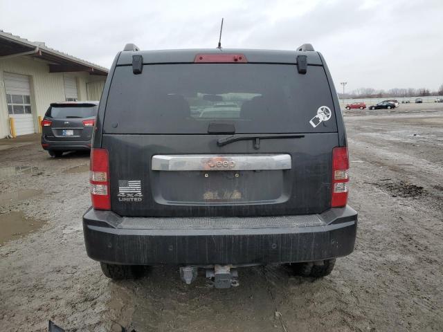 1J4PN5GK0AW129983 - 2010 JEEP LIBERTY LIMITED BLACK photo 6