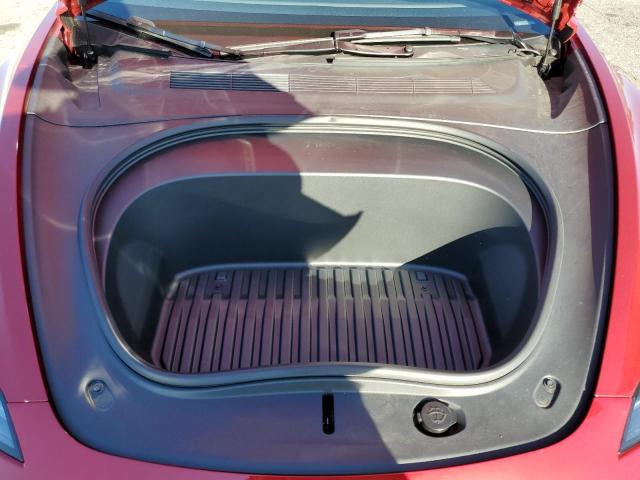 5YJ3E1EA4SF924032 - 2025 TESLA MODEL 3 RED photo 11