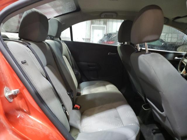 1G1JA5SH0C4220679 - 2012 CHEVROLET SONIC LS 橙色 照片 10