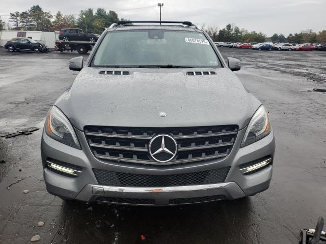 4JGDA5HB1EA274290 - 2014 MERCEDES-BENZ ML 350 4MATIC SILVER photo 5