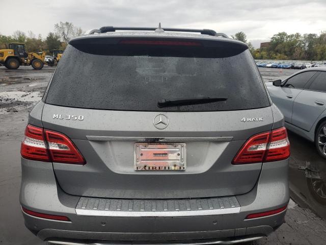 4JGDA5HB1EA274290 - 2014 MERCEDES-BENZ ML 350 4MATIC SILVER photo 6