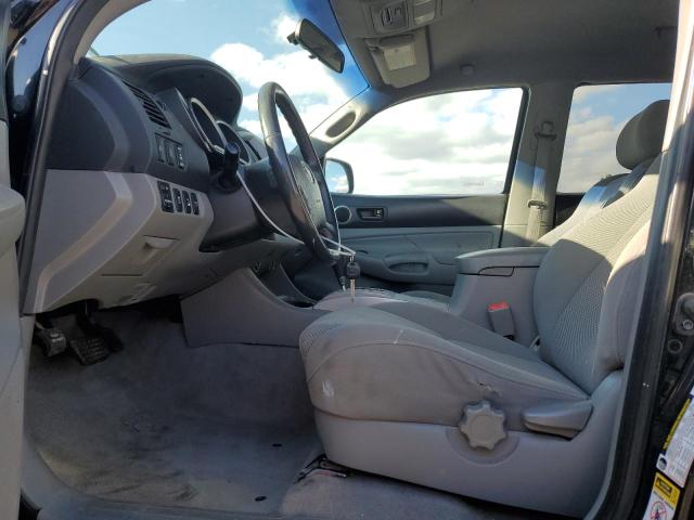 5TELU42N88Z491107 - 2008 TOYOTA TACOMA DOUBLE CAB أسود صورة 7